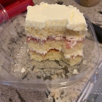 Mid Atlantic Seafood - Strawberry shortcake with fresh whipped cream. Cake is moist and light. - Seafood Near Me - Laurel, Maryland