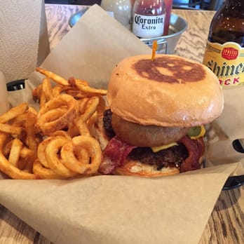 LA Burger - I got the HOLY smokes with jalapeños and curly fries. OMG to die for. - Burgers Near Me - Richardson, Texas