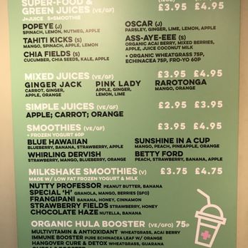 Hula Juice Cafe - Takeaway menu - Juice Bars & Smoothies Near Me - Edinburgh, EDH Hula Juice Cafe - Takeaway menu - Juice Bars & Smoothies Near Me - Edinburgh, EDH