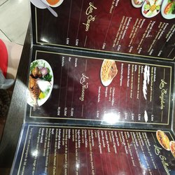 Restaurant Olympia - Menu