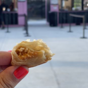 DRV PNK Stadium - Chicken empanada from food stand - Stadiums & Arenas Near Me - Fort Lauderdale, Florida