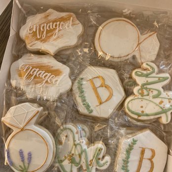 Desserts for Days - engagement party cookies - Desserts Near Me Desserts for Days - engagement party cookies - Desserts Near Me