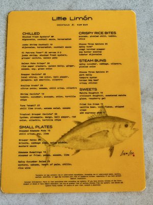 Menu photo 1 Little Limon Islamorada, FL
