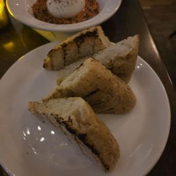 Foccacia for the burrata Foccacia for the burrata