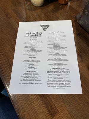 Southside Flying Pizza by null