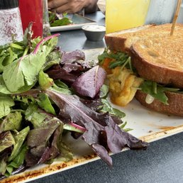 B.E.C. I don't eat bacon so I substituted avocado. Pineapple Express for drink B.E.C. I don't eat bacon so I substituted avocado. Pineapple Express for drink