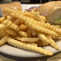Garcia River Casino - Chicken sandwich with fries