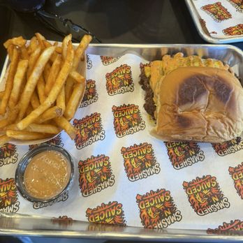 Smashed N Sauced - Smashburgers and fries - Chicken Wings Near Me - San Antonio, Texas Smashed N Sauced - Smashburgers and fries - Chicken Wings Near Me - San Antonio, Texas