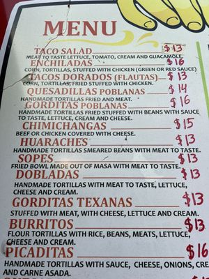 Menu photo 3 Los Ninis Rochester, MN