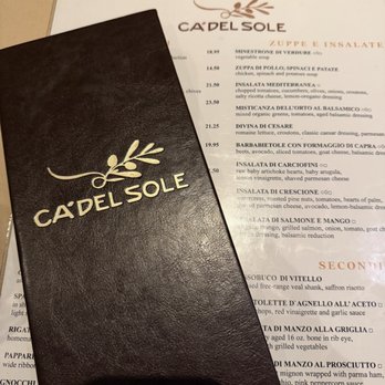 Ca Del Sole - Italian Near Me - Toluca Lake, California