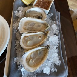 A mix of oysters A mix of oysters