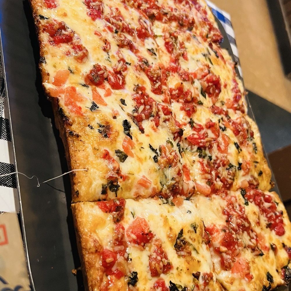 Buddy's Pizza - Margherita pizza 8 pizzas - Pizza Near Me - Detroit, Michigan
