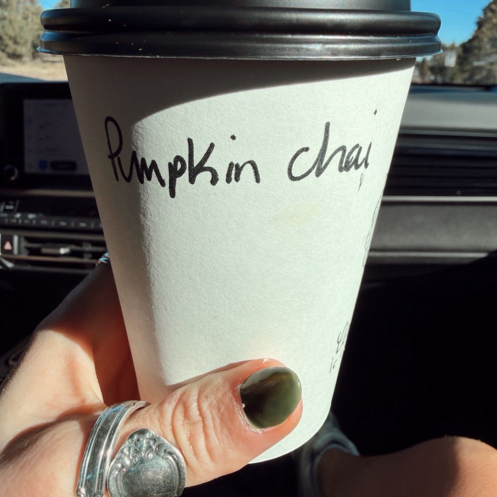 Cedar House - Pumpkin spice chai that was out of this world - Coffee & Tea Near Me - Flagstaff, Arizona