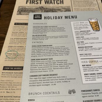 First Watch - The menus - Breakfast & Brunch Near Me - Coral Springs, Florida First Watch - The menus - Breakfast & Brunch Near Me - Coral Springs, Florida