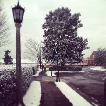 Sweet Briar College - Quad Road, Winter 2014. - Colleges & Universities Near Me - Sweet Briar, Virginia