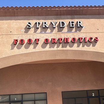 Stryder Foot Orthotics - Front of the Store - Orthotics Near Me - Las Vegas, Nevada Stryder Foot Orthotics - Front of the Store - Orthotics Near Me - Las Vegas, Nevada