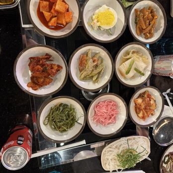 Po Seok Jeong - So many side dishes, so yummy - Korean Near Me - Park Ridge, Illinois Po Seok Jeong - So many side dishes, so yummy - Korean Near Me - Park Ridge, Illinois