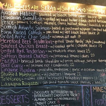 Harbor View Cafe - General Posted Menu - Some May change - New American Near Me - Pepin, Wisconsin