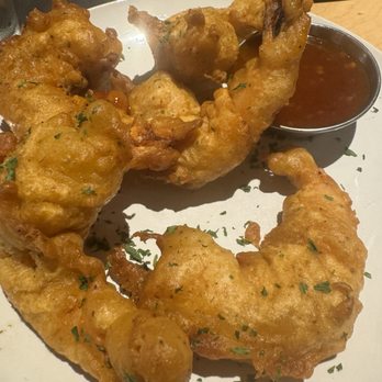 Cibus Chophouse - Shrimp appetizer with dipping sauce - American Near Me - Hampton, Virginia