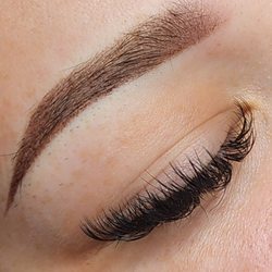 Evolve Permanent Makeup - Combo Brows - Combination of Powder and Microblading