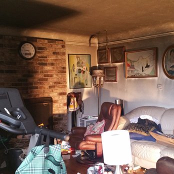 New Life Service Co. - Living Room Before - Damage Restoration Near Me - Eureka, California