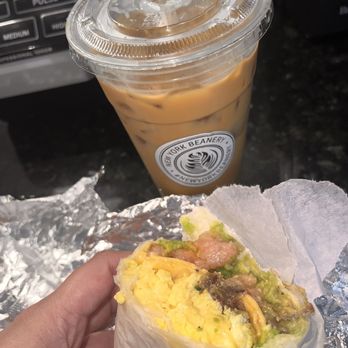 New York Beanery - Rainbow cookie iced latte & breakfast burrito - Coffee & Tea Near Me - Amityville, New York New York Beanery - Rainbow cookie iced latte & breakfast burrito - Coffee & Tea Near Me - Amityville, New York