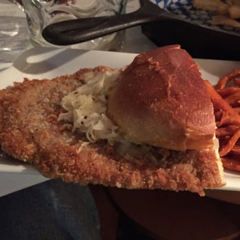 WALDHAUS - Holy schnitzel sandwich! And that's just half! - Pubs Near Me - Banff, Alberta WALDHAUS - Holy schnitzel sandwich! And that's just half! - Pubs Near Me - Banff, Alberta