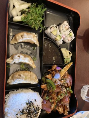 Photo of Sushi Ko Japanese Restaurant - Columbus, OH, US. Bento box