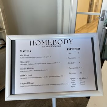 Homebody - Menu - Coffee & Tea Near Me - Albuquerque, New Mexico