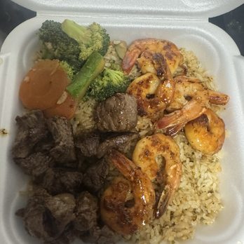 RockStar Hibachi - Teriyaki combo with 8oz sirloin and shrimp - Barbeque Near Me - Orlando, Florida RockStar Hibachi - Teriyaki combo with 8oz sirloin and shrimp - Barbeque Near Me - Orlando, Florida