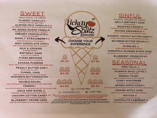 Lickety Splitz Handcrafted Ice Cream by null