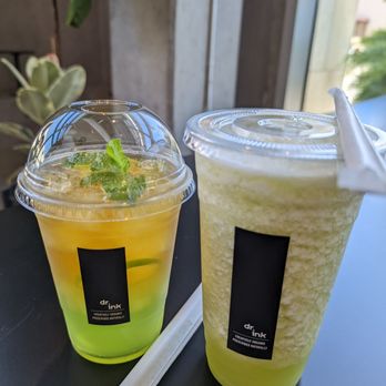 Dr.ink - Seasonal Grape Mojito and Honeydew Fruthie - Coffee & Tea Near Me - San Jose, California Dr.ink - Seasonal Grape Mojito and Honeydew Fruthie - Coffee & Tea Near Me - San Jose, California