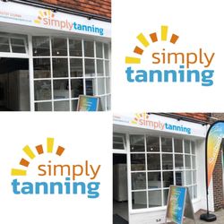 Simply Tanning - Our Logo & Shop Front