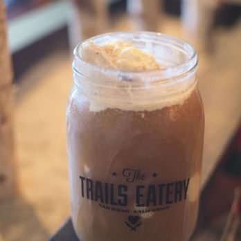 The Trails Eatery - Affogato Joe in A Bottle (Cold Brew x Vanilla Ice Cream) - Breakfast & Brunch Near Me - San Diego, California