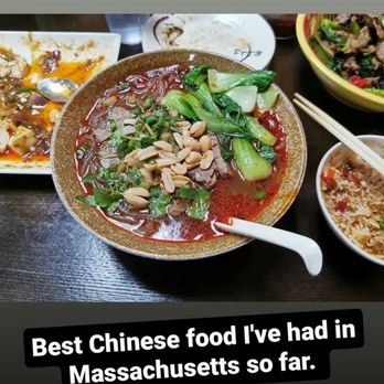 Home Taste - a plate of food on a table - Chinese Near Me - Arlington, Massachusetts Home Taste - a plate of food on a table - Chinese Near Me - Arlington, Massachusetts
