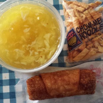 China King - Egg drop soup and egg roll - Chinese Near Me - Middletown, Delaware