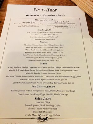 Menu photo 2 Pony & Trap Bristol, BST