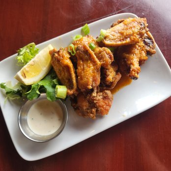The Locus - karaage chicken wings ($11 during hh) - Lounges Near Me - Vancouver, British Columbia The Locus - karaage chicken wings ($11 during hh) - Lounges Near Me - Vancouver, British Columbia