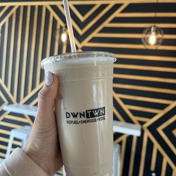 Dwntwn Social - Birthday cake protein shake - Coffee & Tea Near Me - Tampa, Florida