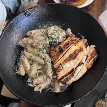 Orchid7 - Pasta with chicken - Caribbean Near Me - Dedham, Massachusetts Orchid7 - Pasta with chicken - Caribbean Near Me - Dedham, Massachusetts