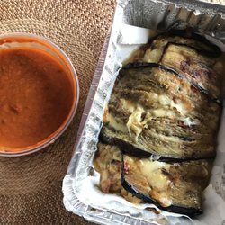 Crepes Parfait - Dinner delivery - Eggplant rolls