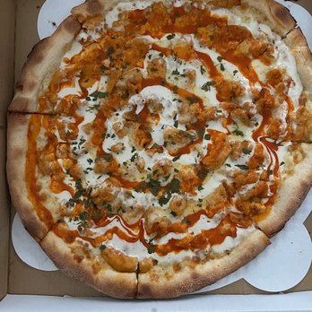 Weirdough’s Pizza - Buffalo chicken pie - Pizza Near Me - Burbank, California Weirdough’s Pizza - Buffalo chicken pie - Pizza Near Me - Burbank, California