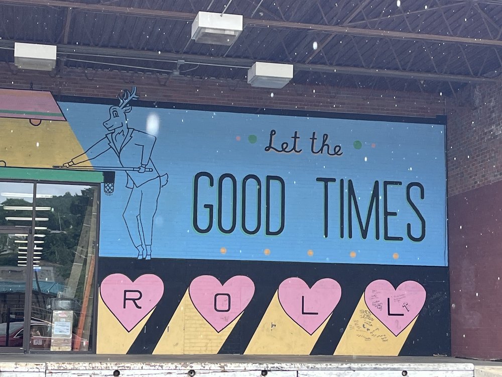LET THE GOOD TIMES ROLL MURAL 312 Lee St W, Charleston, West Virginia