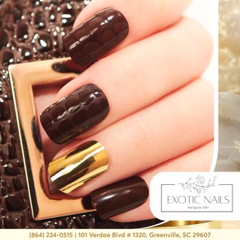 Exotic Nails - Show off your style with the perfect nail art set! Book your appointment today! - Nail Salons Near Me - Greenville, South Carolina
