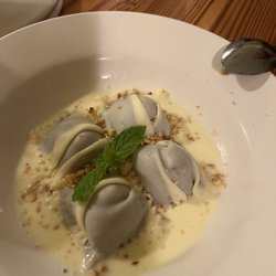 Mom and Dad's Italian Restaurant - White chocolate ravioli
