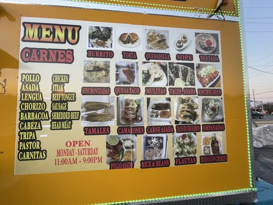 Menu photo 1 Tacos Rosy Broken Arrow, OK