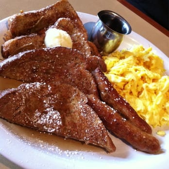 Jason's Cafe - French toast, sausage & scrambled eggs. ;) - American Near Me - Menlo Park, California