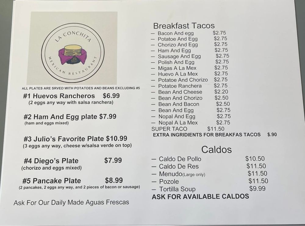 La Conchita Mexican Restaurant