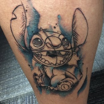 The Madd Tatterz - Sketch of stitch done by Mike - Tattoo Near Me - Riverside, California