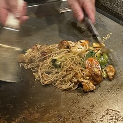 Tony's Japanese Restaurant - Chicken Yaki Soba. My 11 year old loved this.